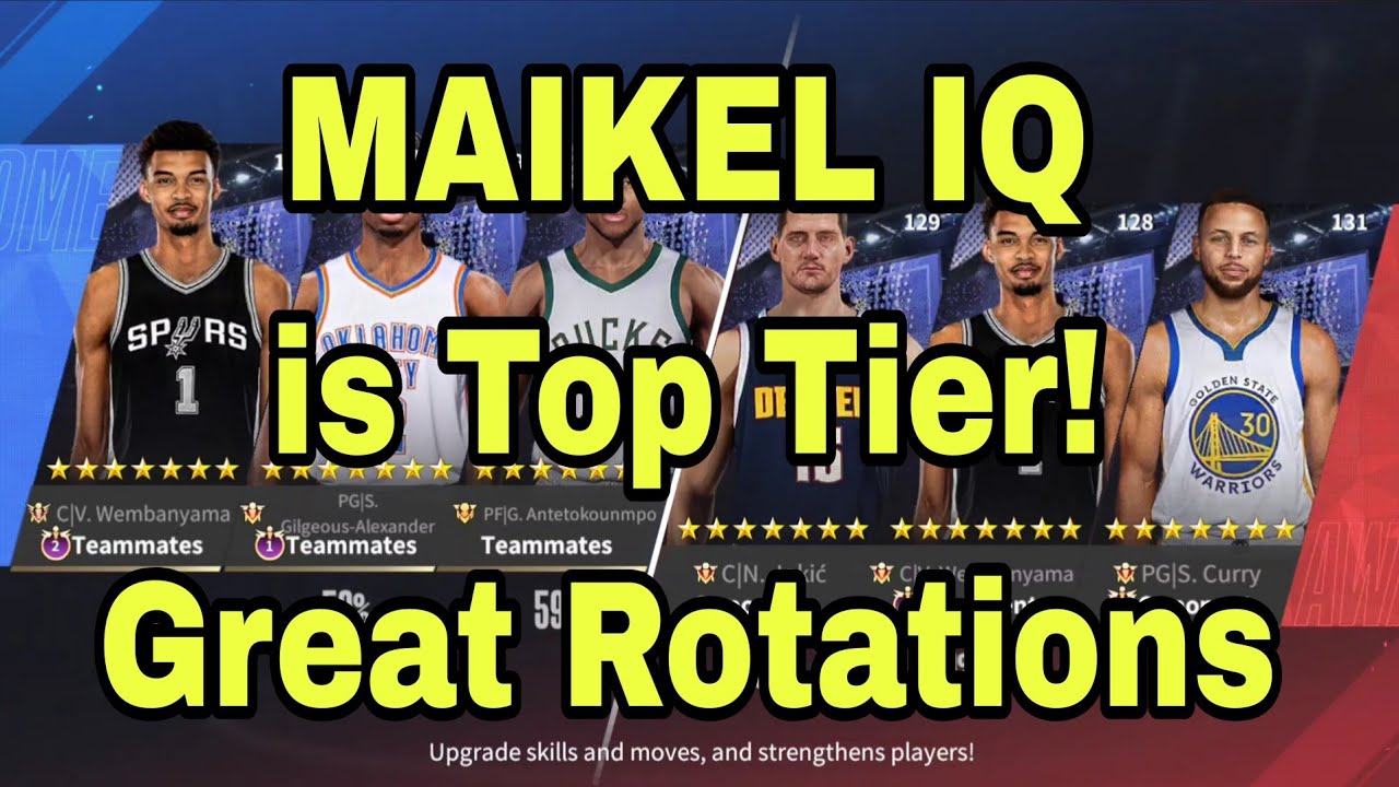 В NBA Infinite Майкел – игрок высшего уровня.