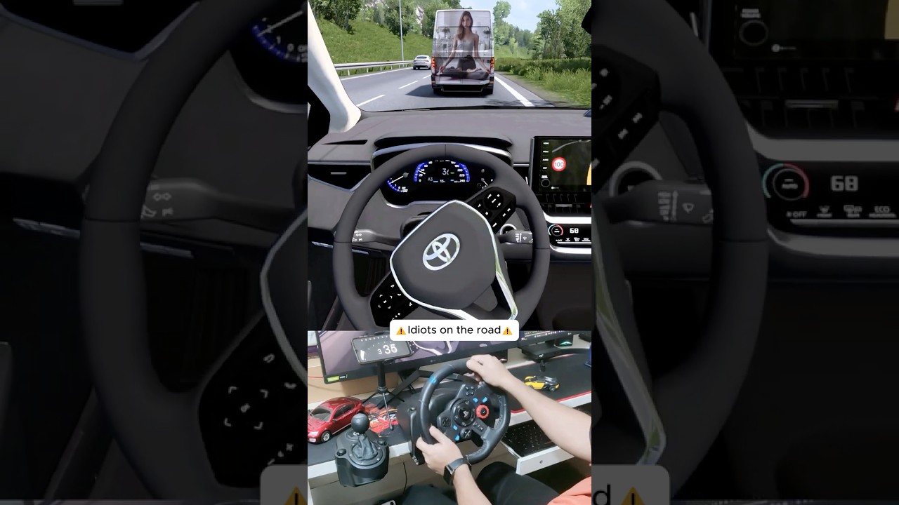 Idiots on the road ep.22🤣😥Euro Track Simulator 2 
