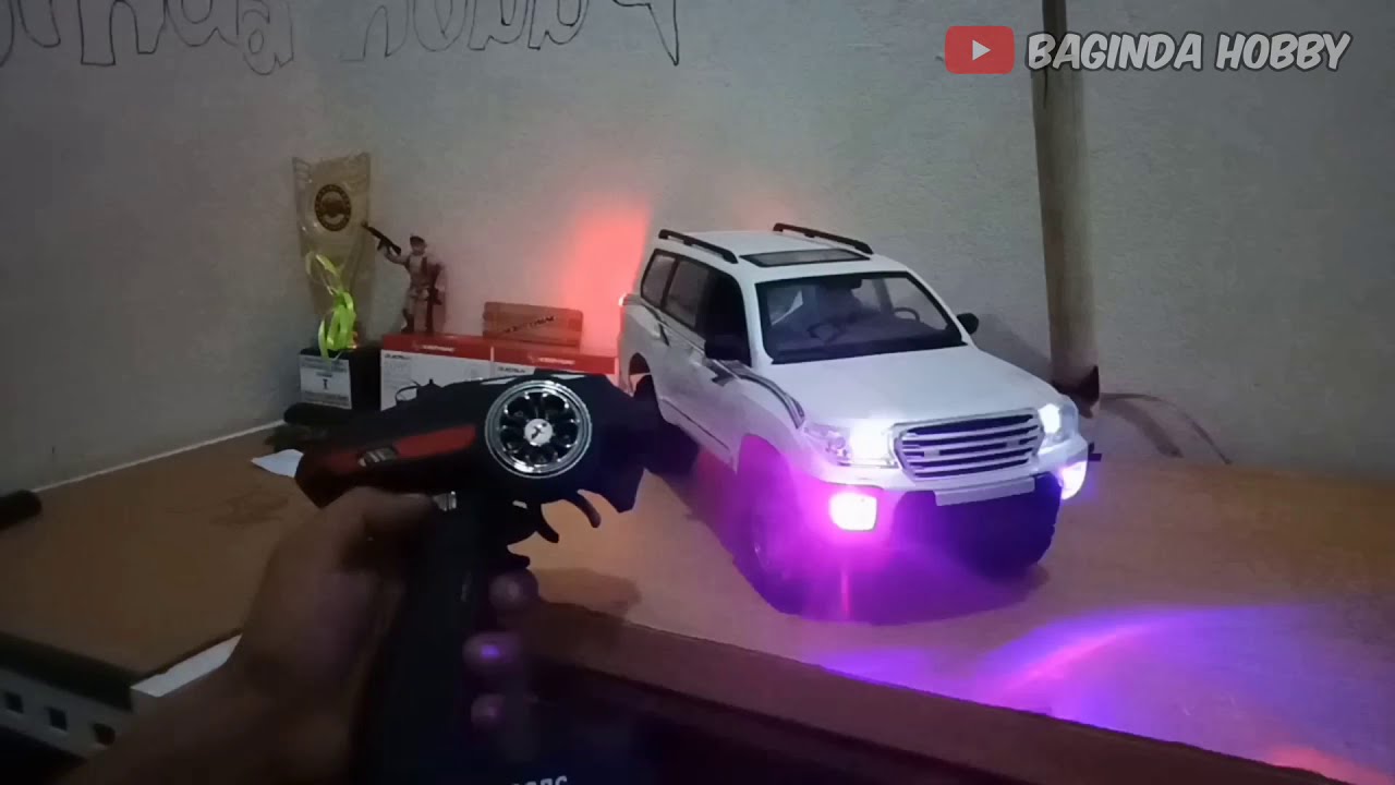 WPL C34 ganti body Land Cruiser V8