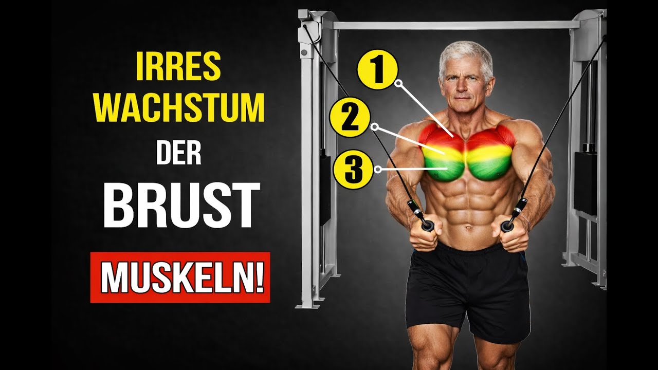 Ohne diese 5 Übungen wird deine Brust nach 60 schnell schwach