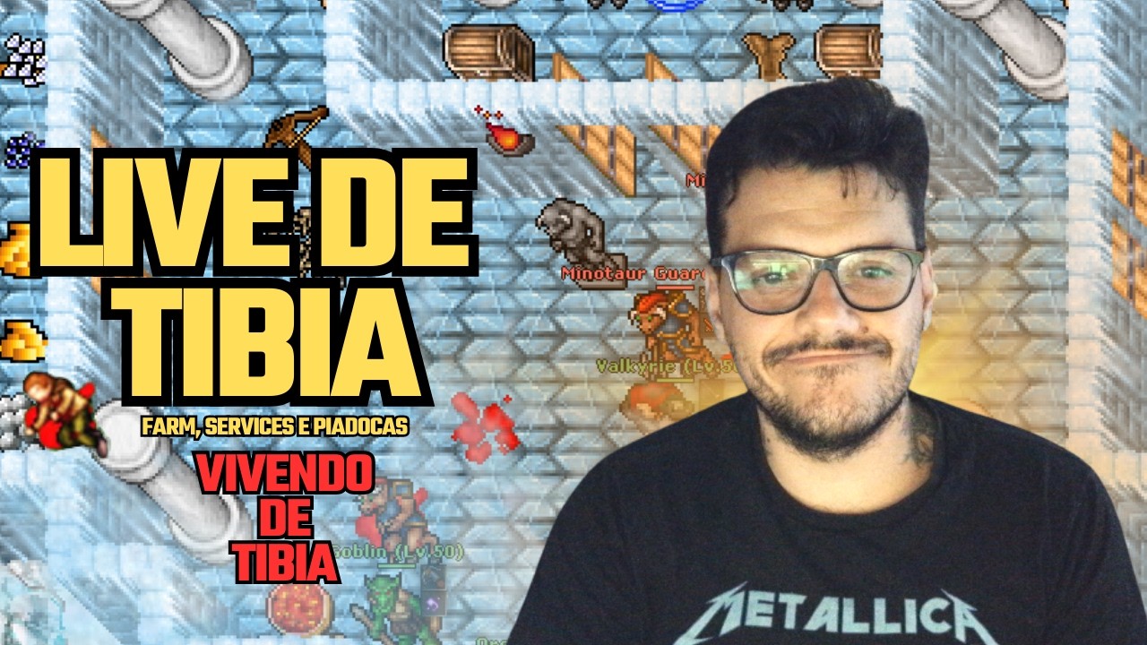 Tibia - Ek Quase 1000, Monk 725 e RP FIBRADO -  Papo de TDAH nos games