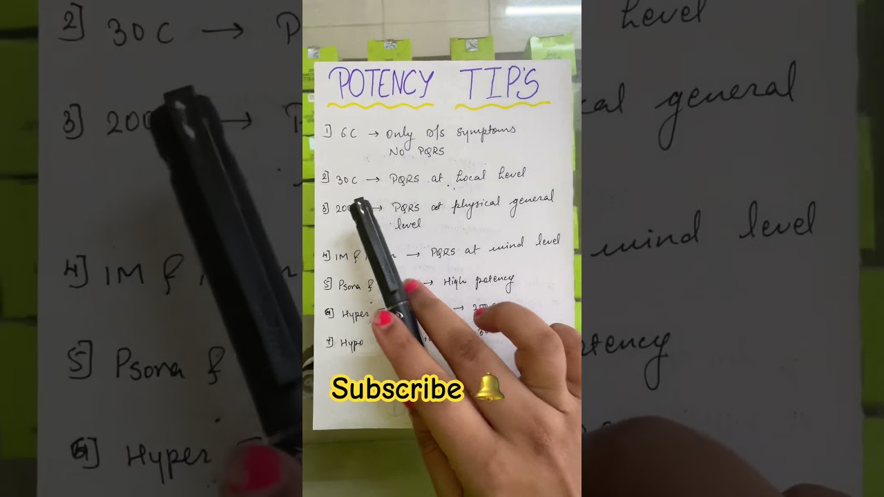 Important Tips for Potency Selection |Homeopathic Medicine #drnisha #homeopathiclectures