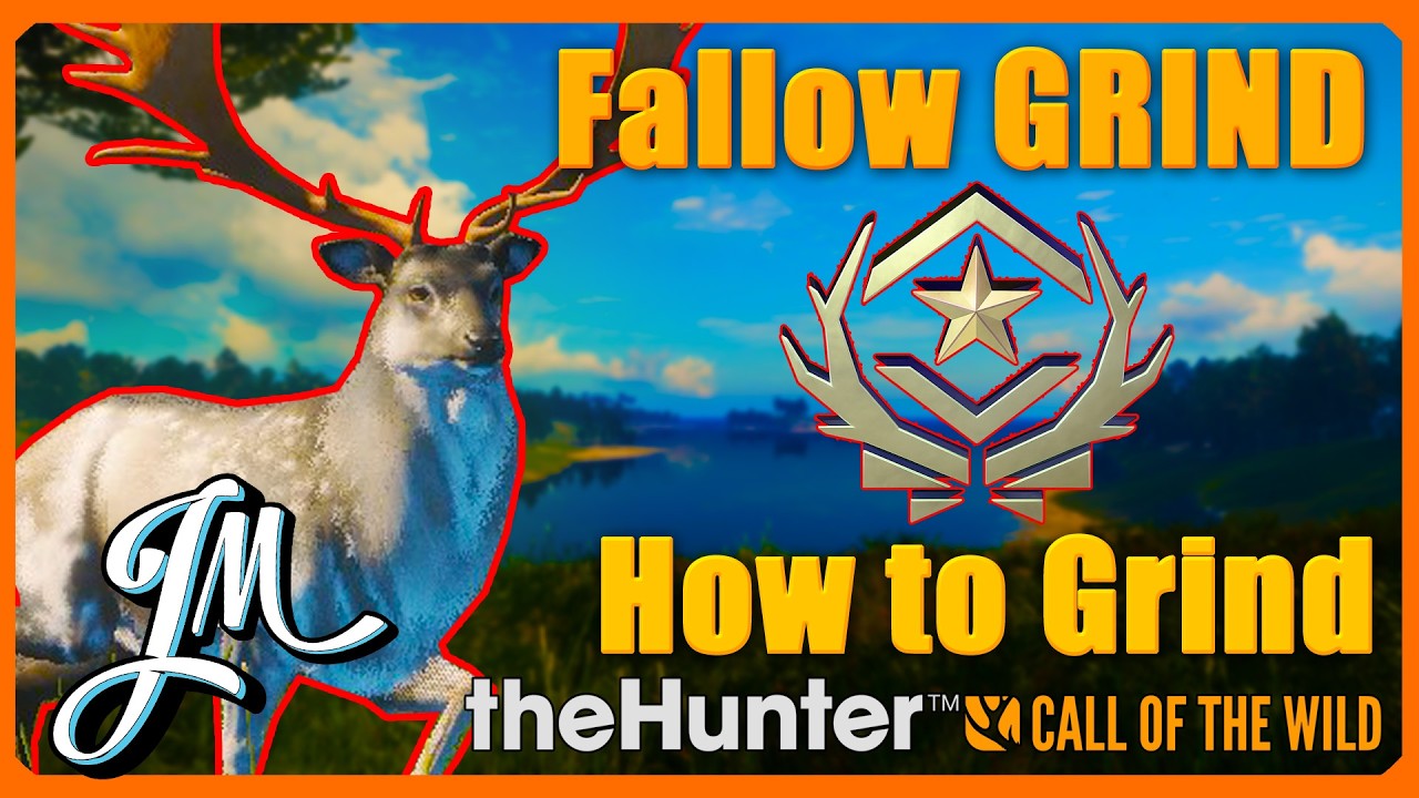 🔴SHOOTING GREAT ONE - HOW TOOOO FALLOW DEER GRIND G1#40!🔴- 1JMGames