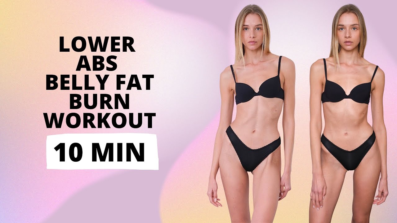 Lower Abs Belly Fat Burn Workout 10 Minutes / Nina Dapper