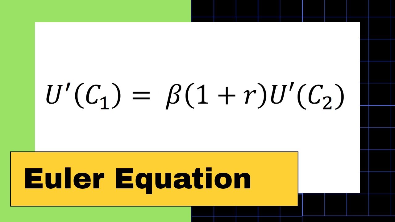 Deriving The Euler Equation