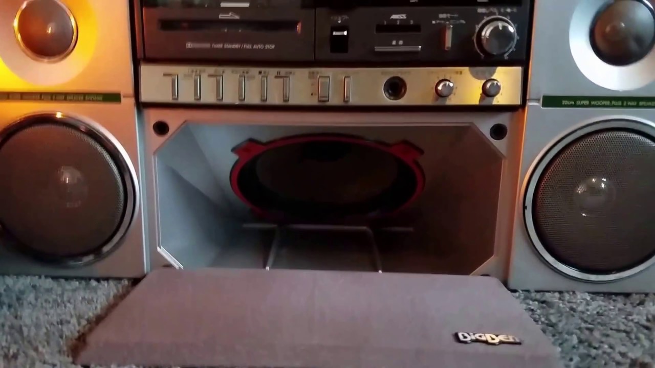 My Boombox Collection of 3 years, 2014-2017. 