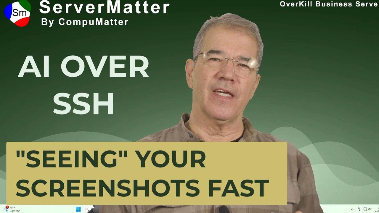 Get AI Over SSH To See Your Screenshots Fast