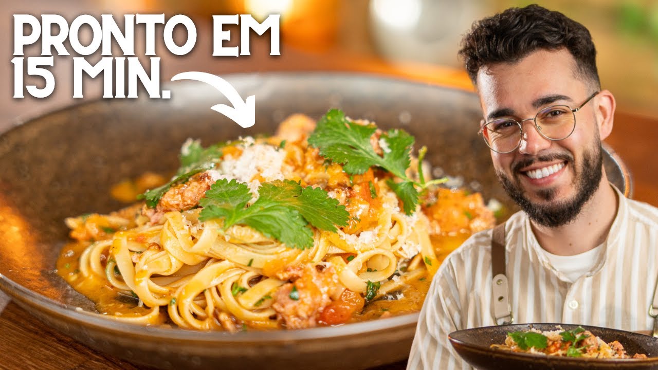 Massa com Salsicha Fresca!