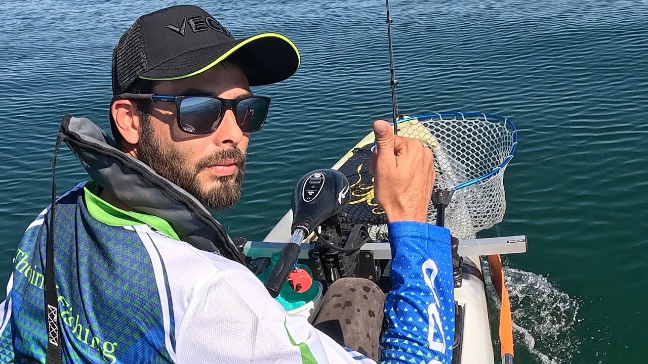 Pesca com zagaia no rio Sado 🇵🇹 2025 #vega #fishing #fish #kayakfishing #corvinata 