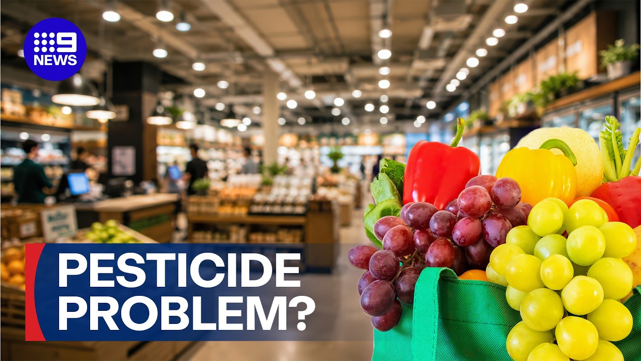 High levels of potentially harmful pesticides found on Australian produce | 9 News Australia