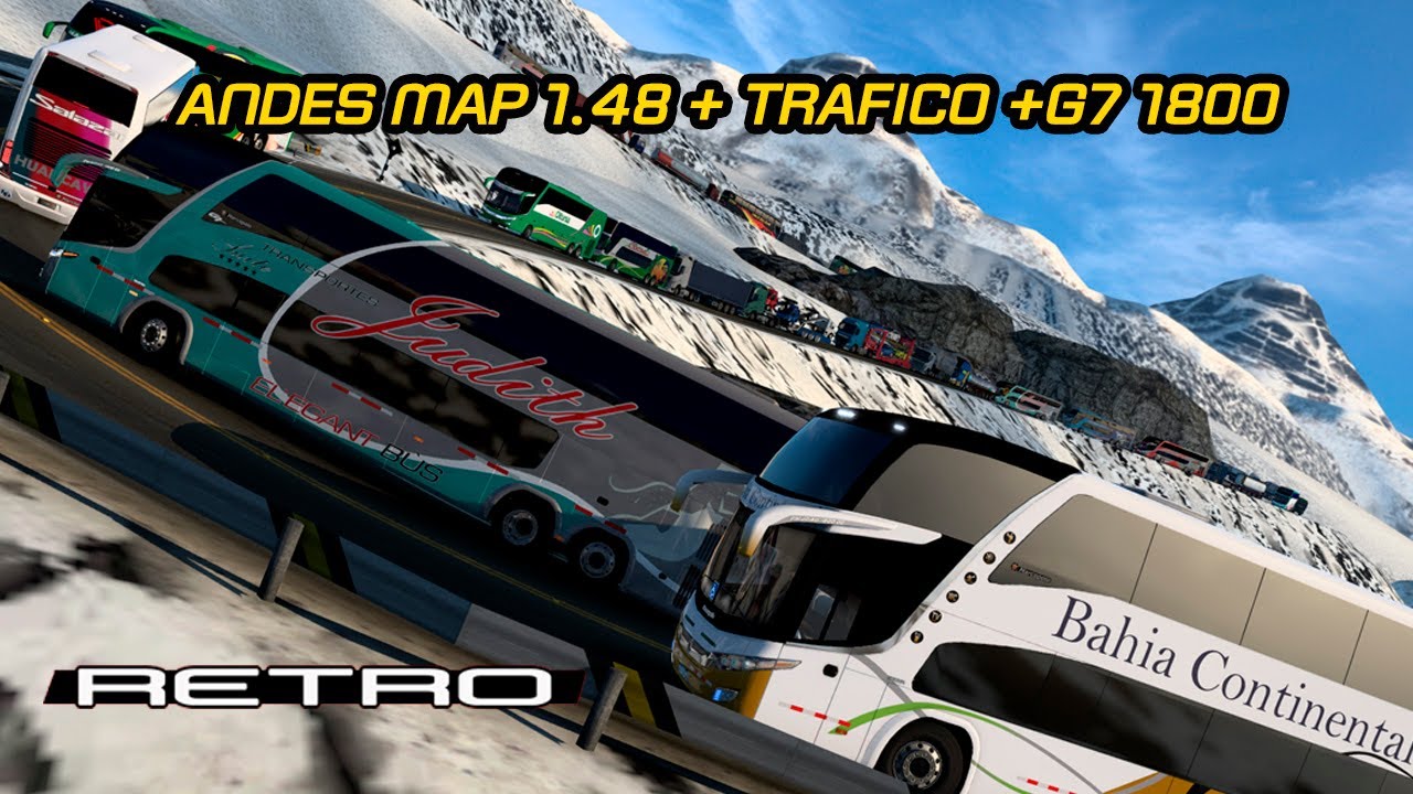 Euro truck simulator 1.48/trafico centro + sur/ g7 1800