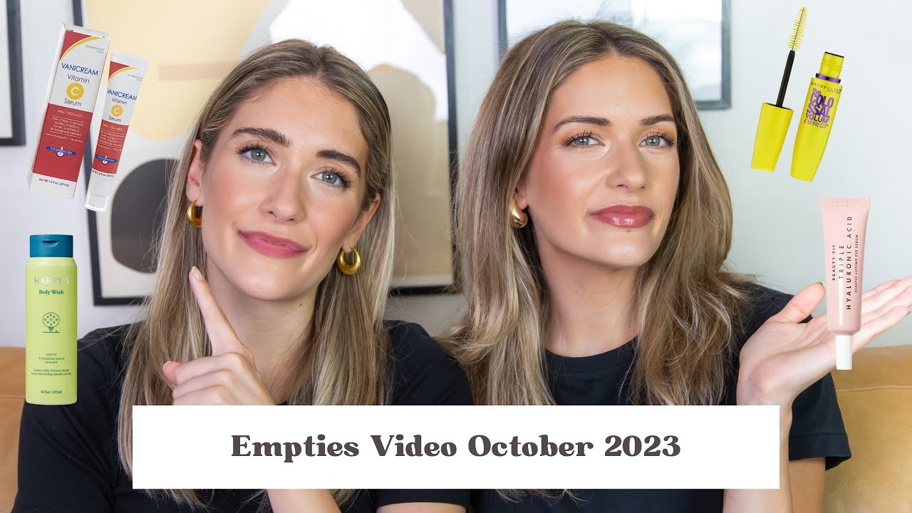 Empties October 2023 | Products We've Used Up