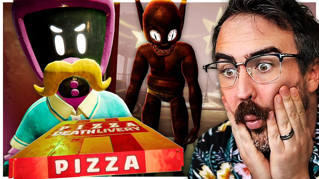 Me And My Friends Deliver Pizza In A Haunted Neighborhood