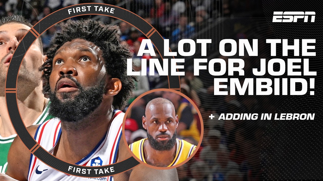 Is Joel Embiid the face of FAILURE for the 76ers?! Could LeBron change this outlook? | First Take