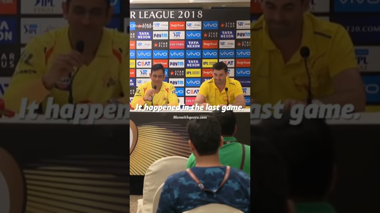 Dhoni Thug life savage reply to reporter😂🔥