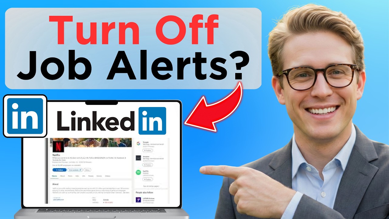 Как отключить уведомления о вакансиях в LinkedIn (обновлено в 2026 г.)