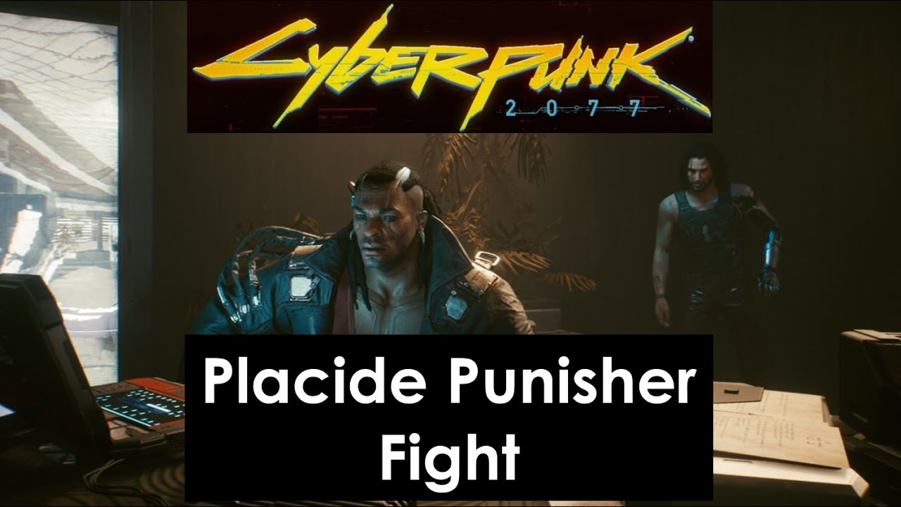 Cyberpunk 2077: Placide Punisher Fight (Hard)