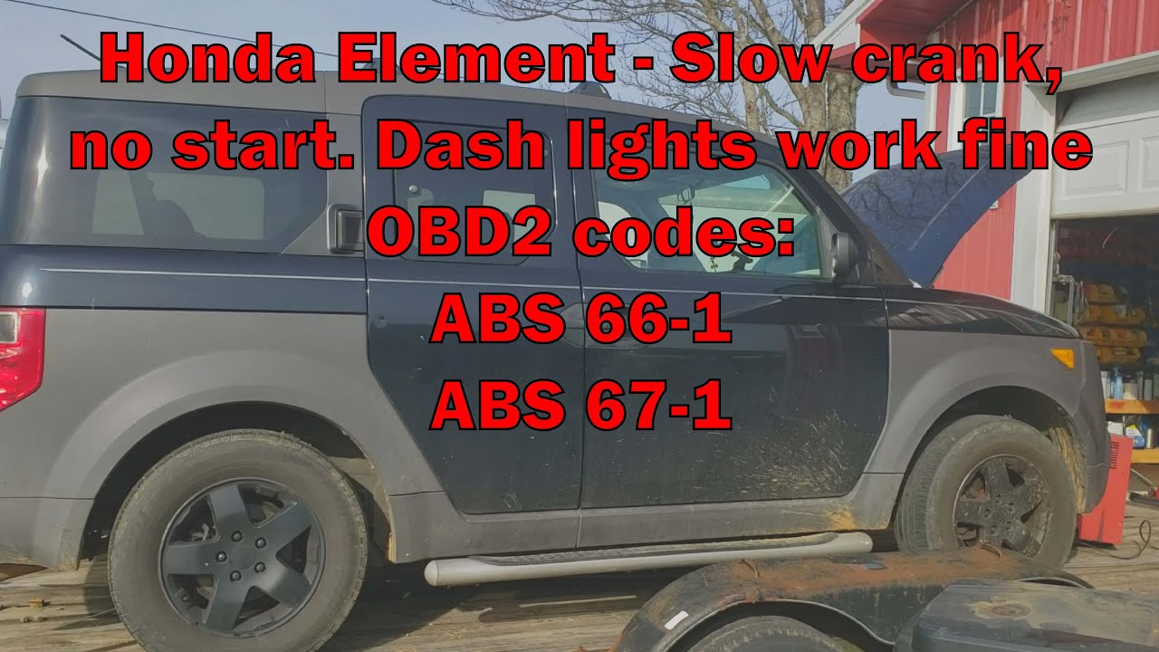 How to fix your Honda Element that won't start! | K24 Honda Engine