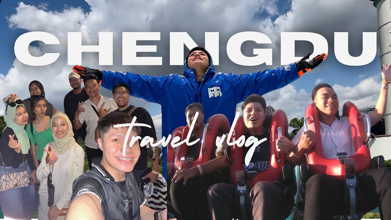 The Best Theme Park in CHENGDU (Happy Valley) 🇨🇳