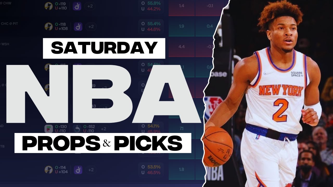 NBA Player Props Today 1/24 | Miles McBride Over 10.5 Pts