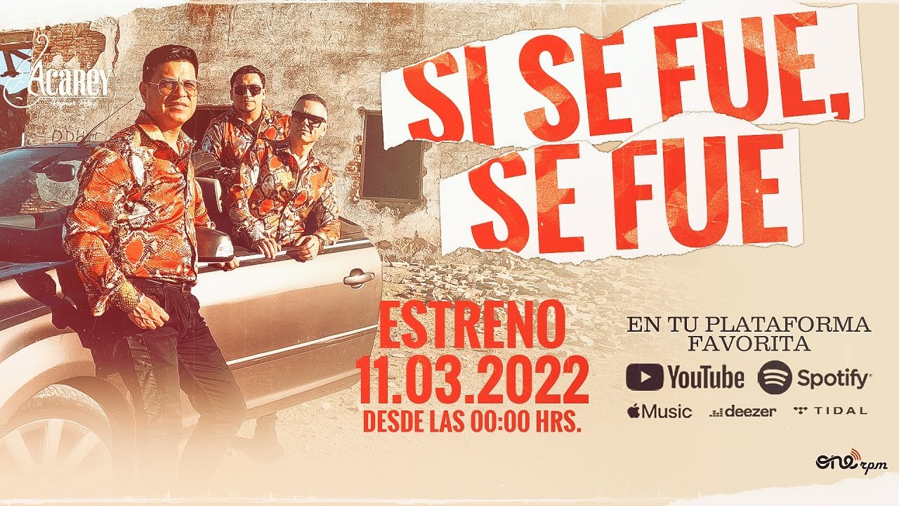Septeto Acarey - Si se fue ,Se fue ( Video Oficial )