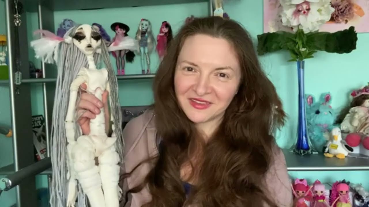 I made a Ghost Doll (and a Joy Flower)