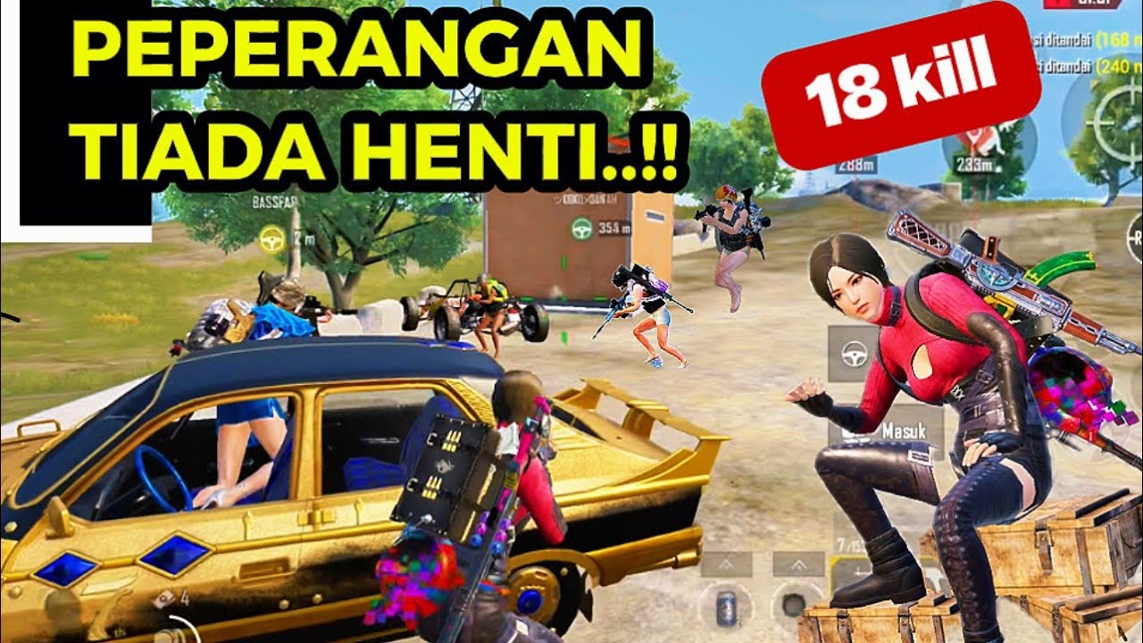 HAMPIR TERKEPUNGG..!! MUSUH DIMANA MANA PUBG MOBILE