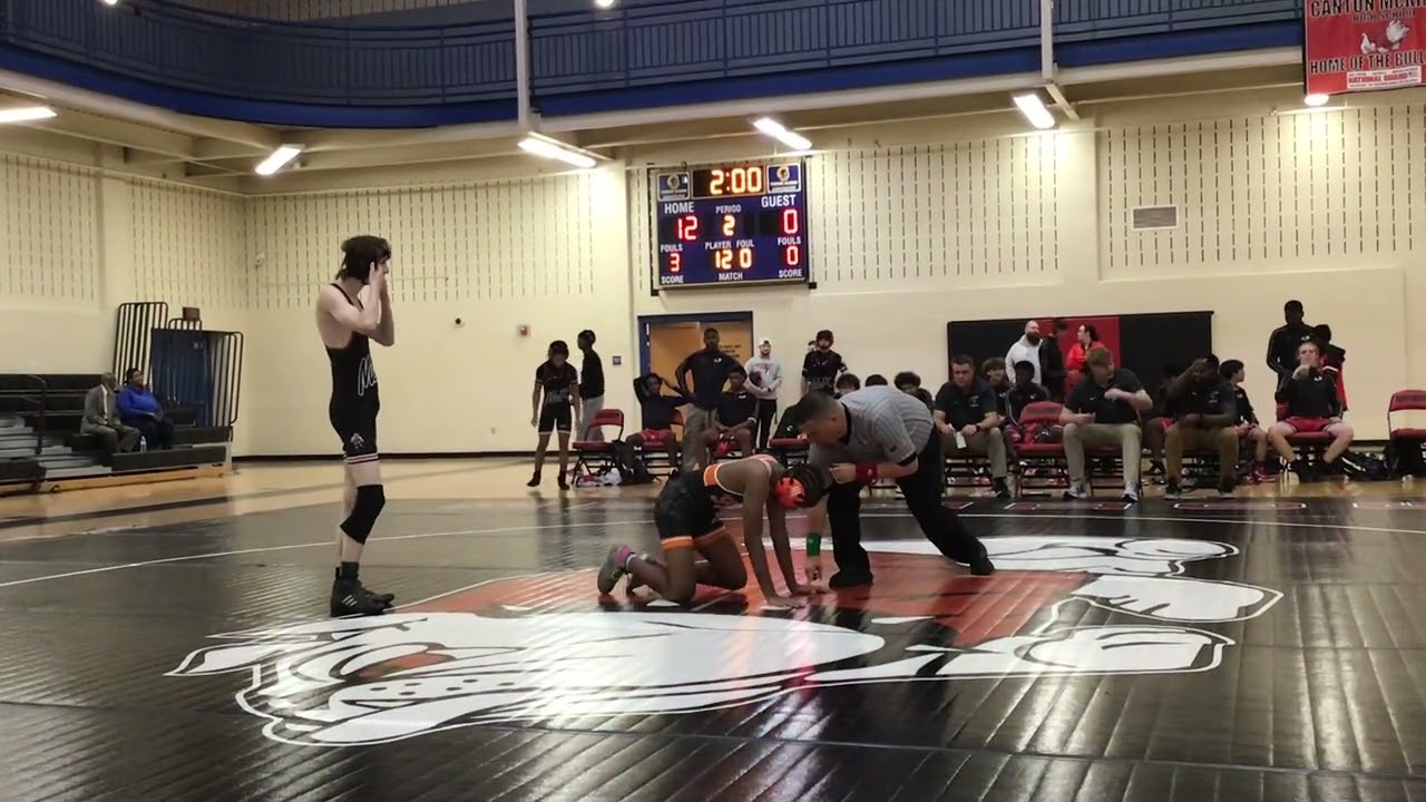 X--- Watkins, Zach v Unknown (McKinley High School) 01-08-26 L  PIN 3:07