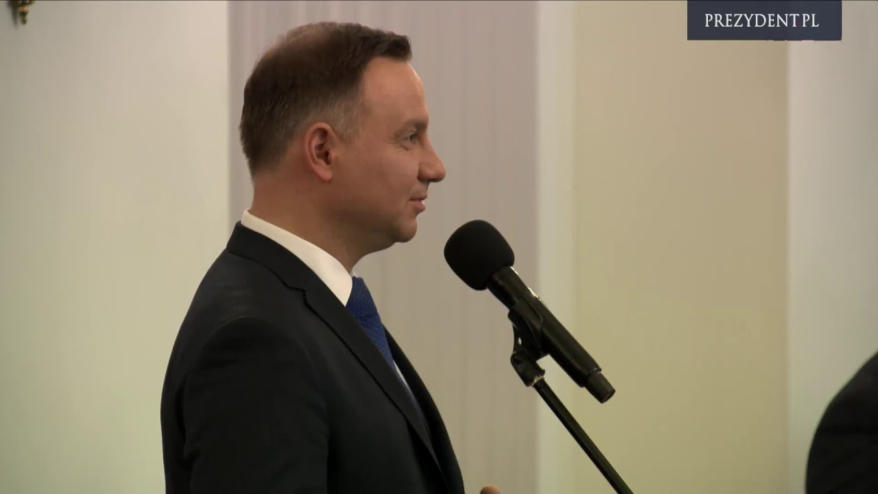 Uroczystość wręczenia nominacji profesorskich przez Prezydenta RP Andrzeja Dudę