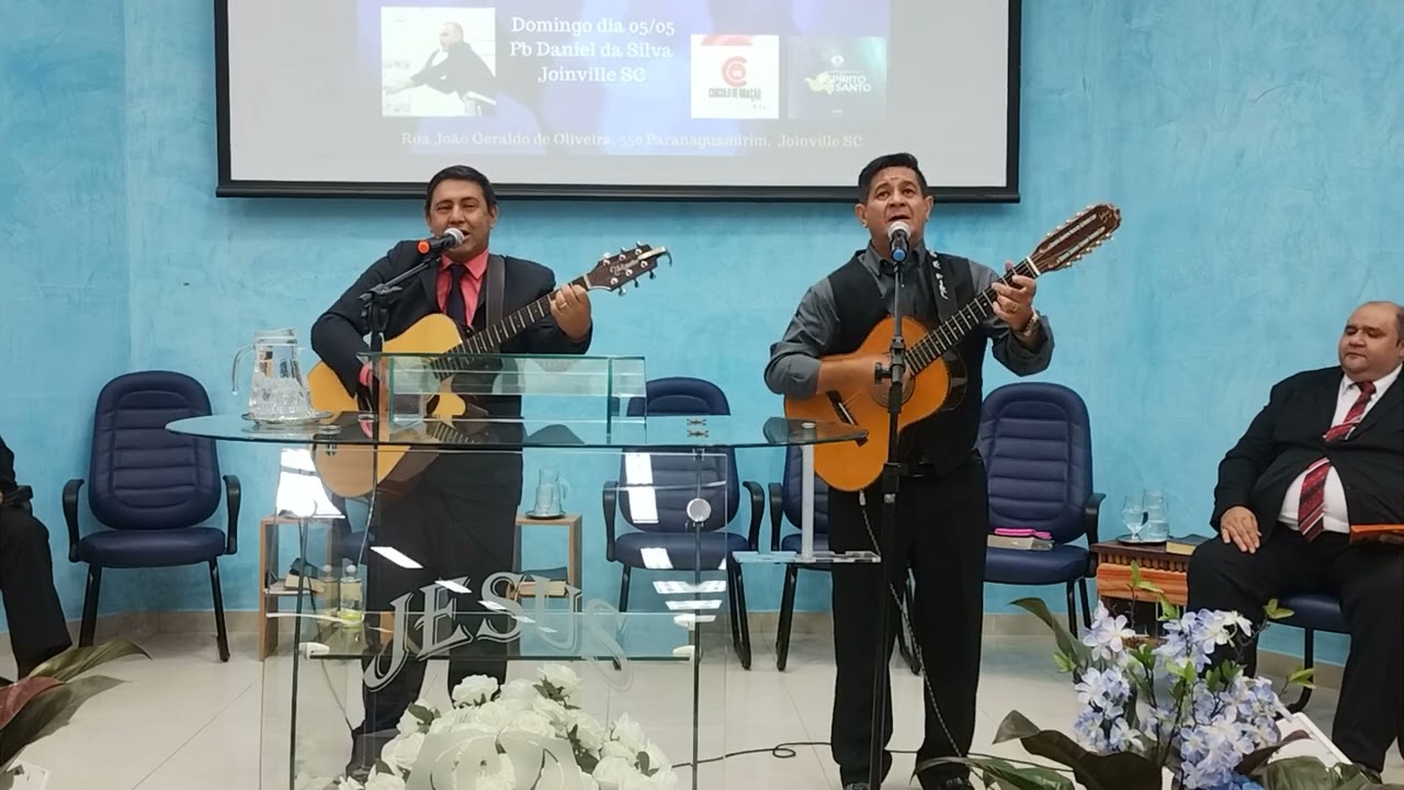 dupla Violeiros de Deus Elias na caverna os pentecostais