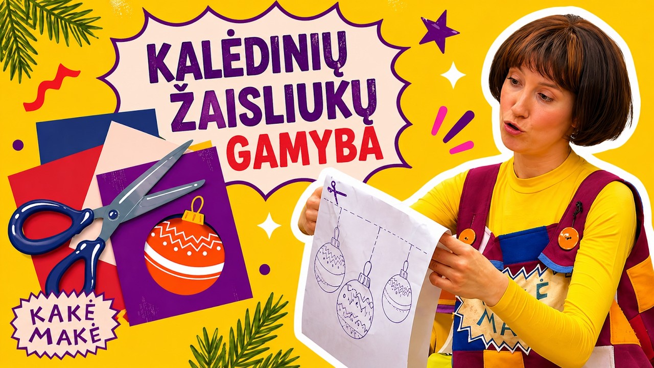 Žaisliukų gamyba. Ką pasakė Kakė Makė?