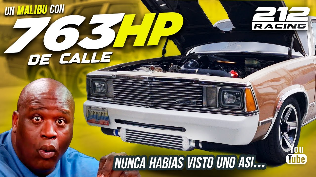 Chevrolet Malibu V8 TURBO / el más RÁPIDO del país #fueltech