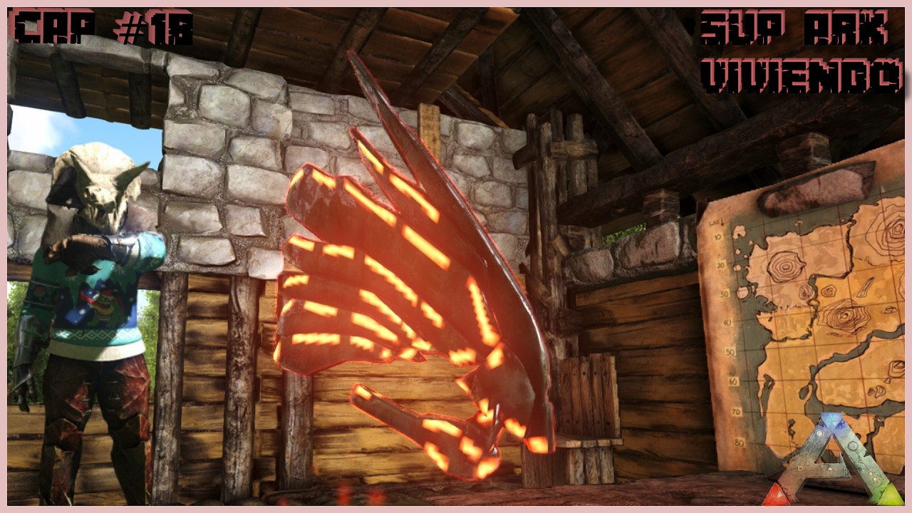 EL ARTEFACTO DE MR  SKY CAP 18 SUP ARK VIVIENDO A LA PRIMERA CUEVA PARA DERROTAR AL DRAGON