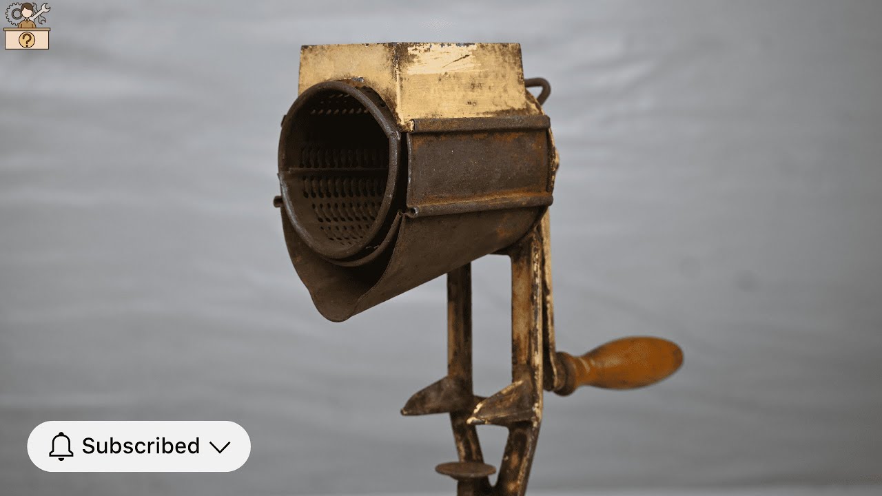 Vintage Nut Grinder Restoration