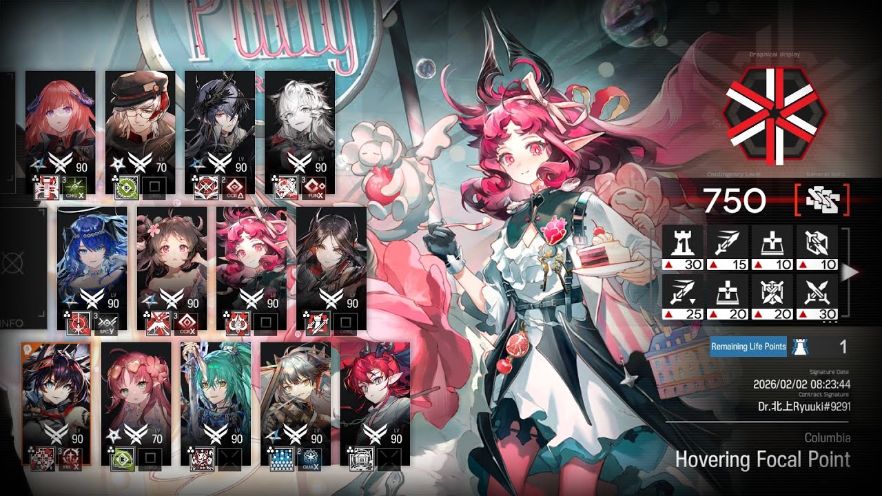 Arknights CCB#4 Battleplan Arclight 750 points