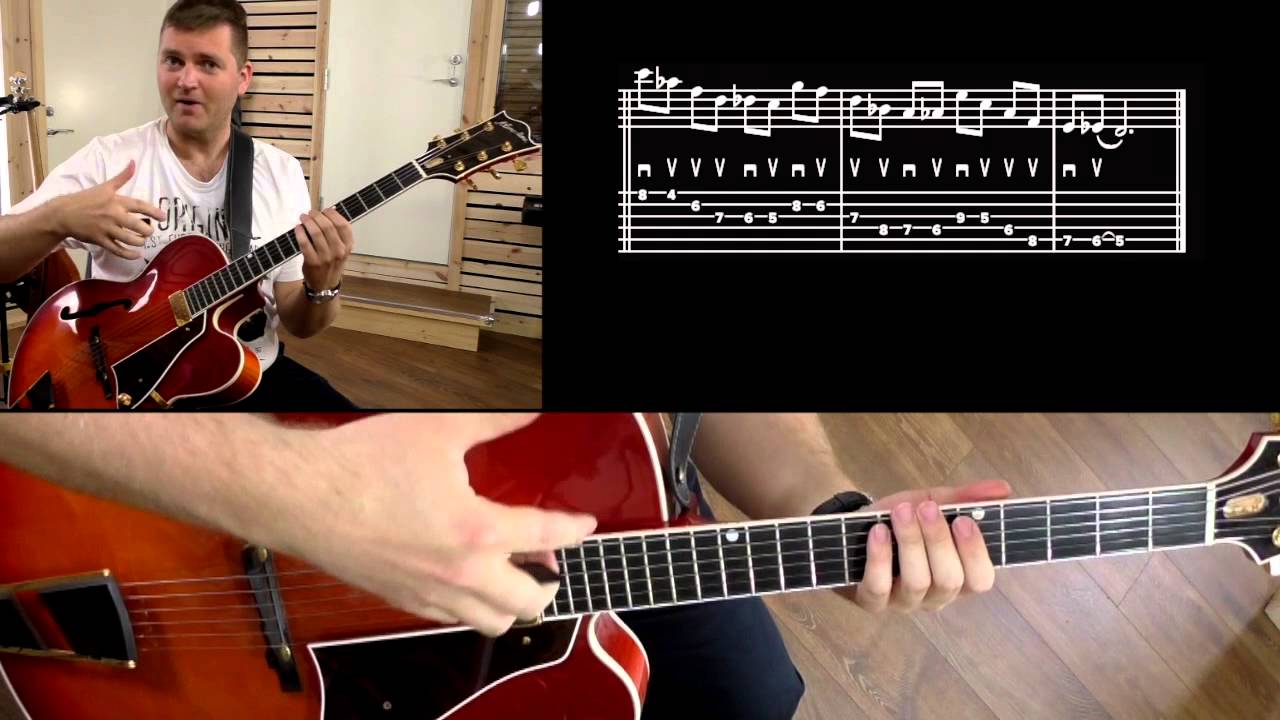 HOW TO IMPROVISE ON ALTERED CHORDS - JAZZ GUITAR LESSON