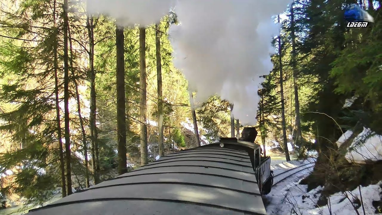 Locomotiva cu Abur BAVARIA 764.435 CFF Steam Loko/Dampflok in Action pe/on Valea Vaserului23 Mar2019
