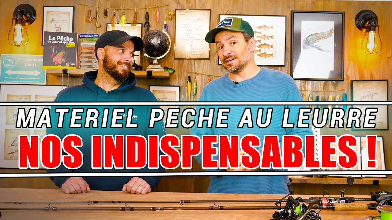 Notre mat&eacute;riel INDISPENSABLE pour la PECHE au LEURRE ! [ Brochet et Carnassiers ]