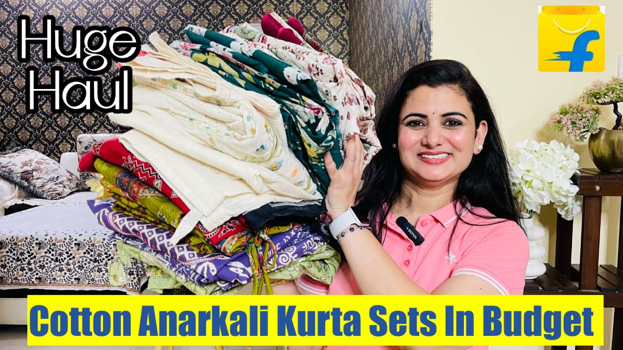 Best Flipkart Haul, Anarkali Special Collection, Floral Print Kurta Pant With Dupatta, Kurta Palazzo