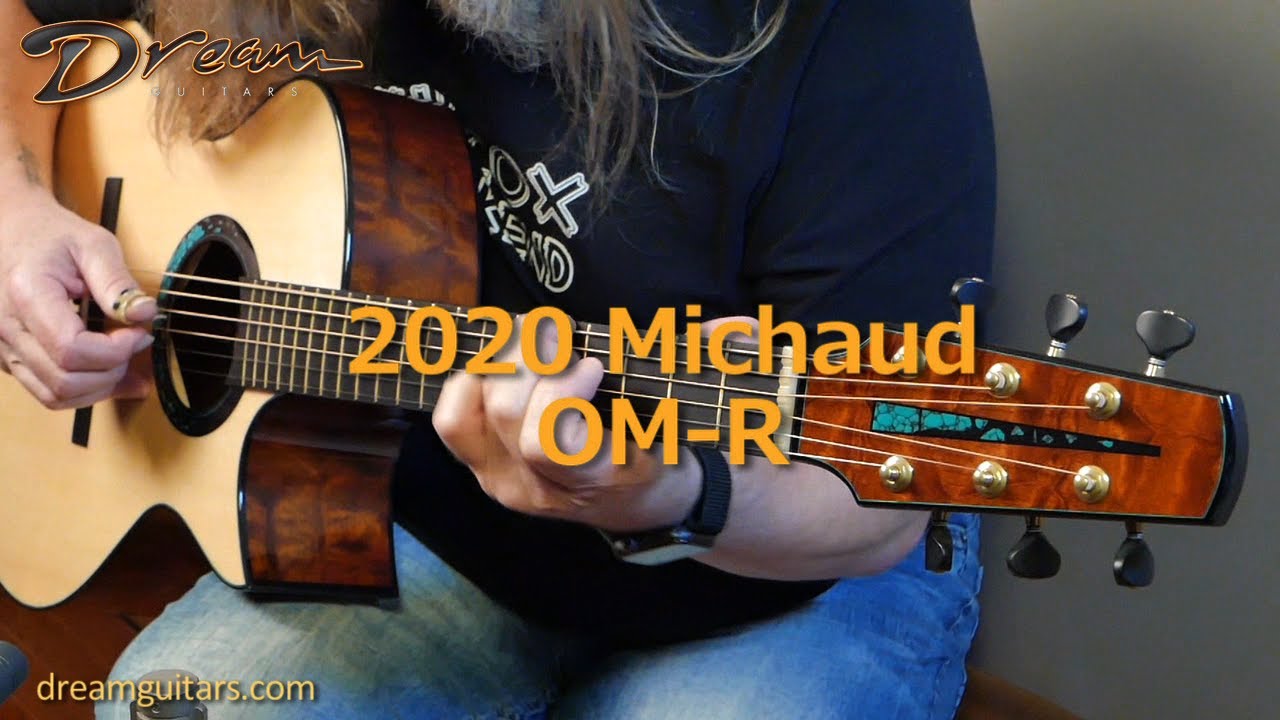 Brand New Michaud Made OM-R, The Tree Mahogany & Adirondack Spruce