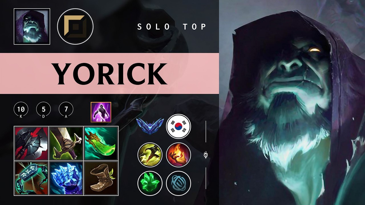 Yorick Top vs Volibear - KR Diamond Patch 26.03