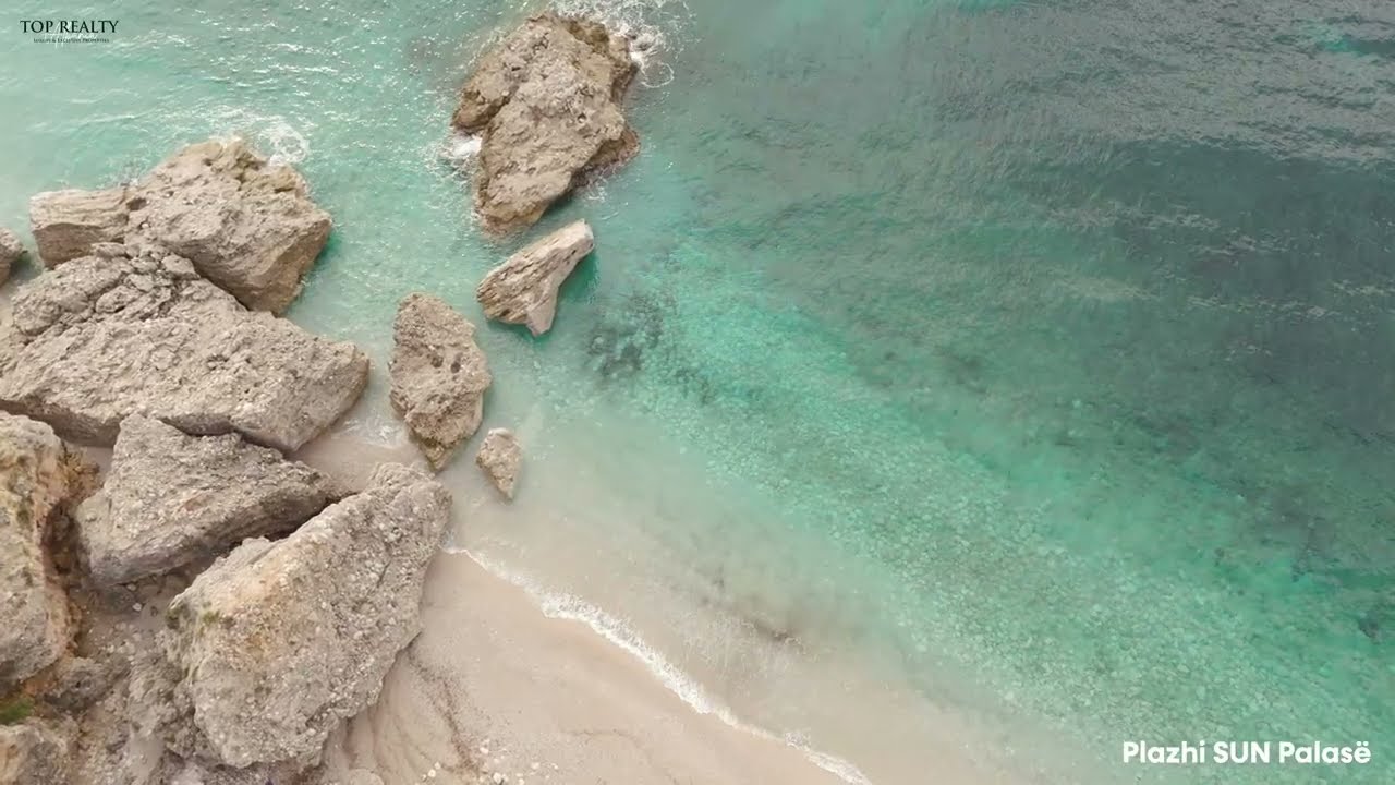 TOP Realty Albania - Pamje nga zona e plazhit ku do të ndërtohet SUN Palasë