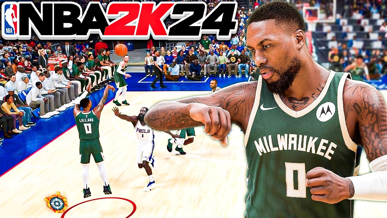 Дебют Дэмиана Лилларда против трэш-токера в NBA 2K24. Играйте сейчас онлайн!
