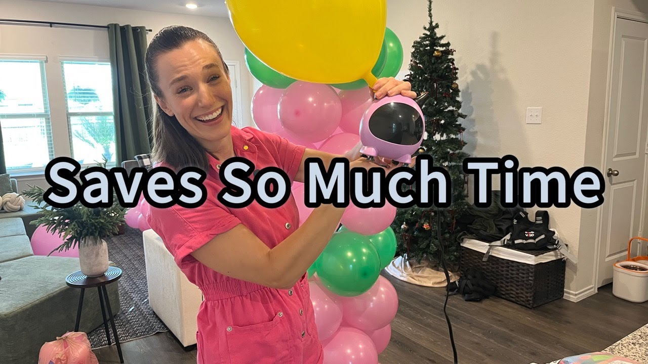 Amazon Must-Have: Electric Balloon Pump for Fast Party Decorations &ndash; Perfect for Garlands & Arches!