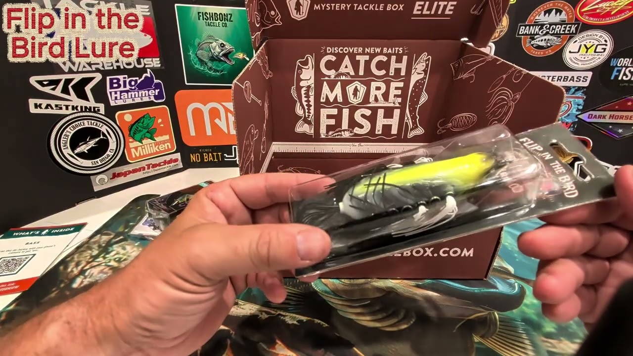 Распаковка Mystery Tackle Box Bass Elite, май 2026 г. (Эпизод №166)