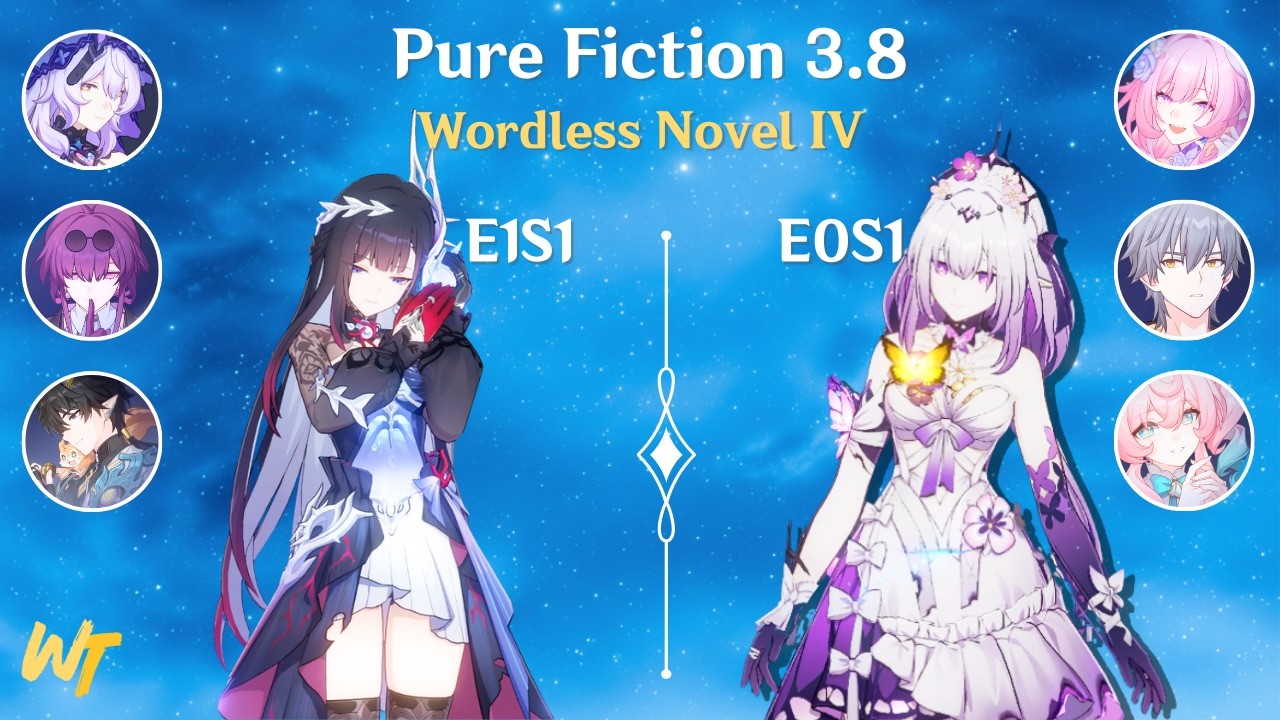 Pure Fiction v4.0 | E1S1 Hysilens / E0S1 Castorice | 80000 points | Honkai: star rail