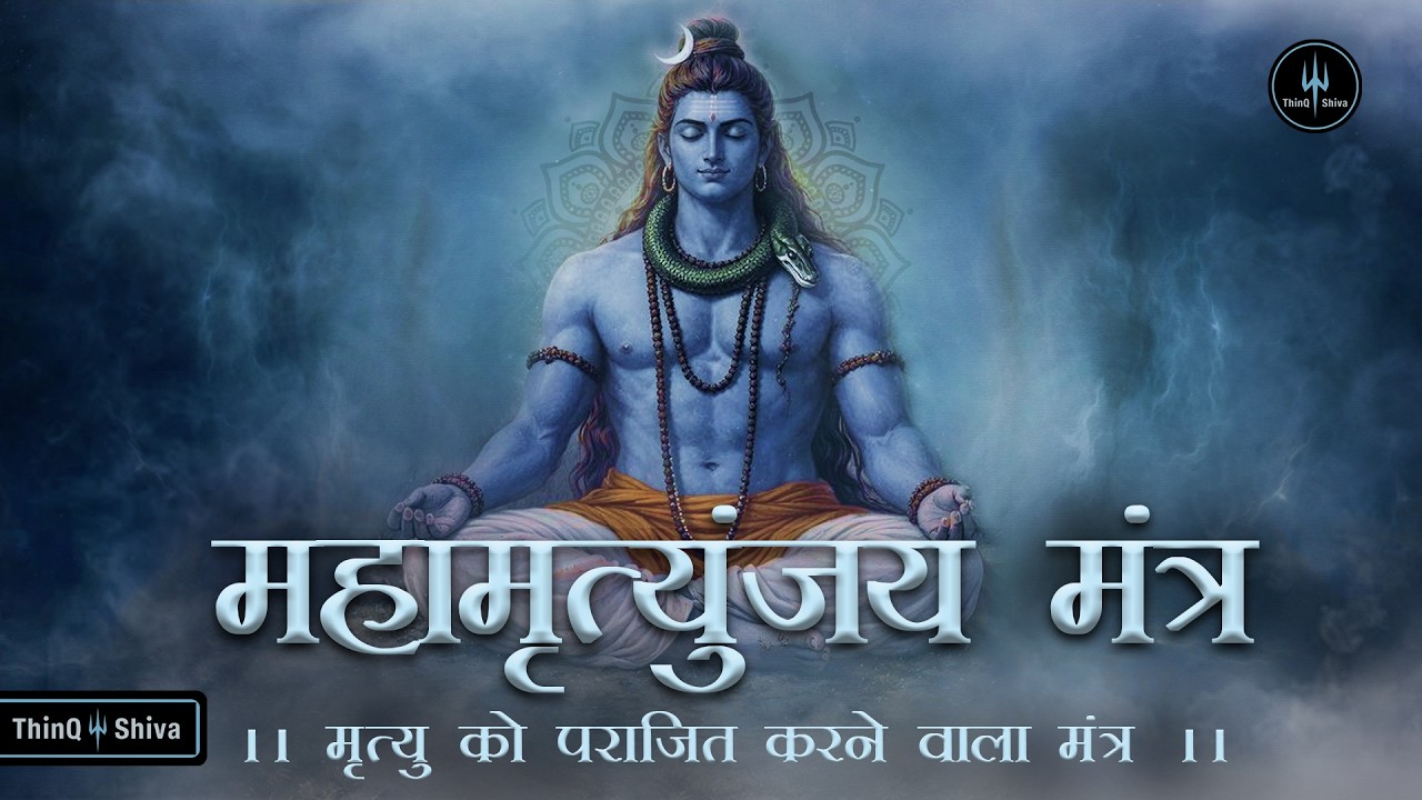 Powerful Mahamrityunjay Mantra 108 Times with Lyrics| Monday Special Shiva Mantra|महामृत्युंजय मंत्र