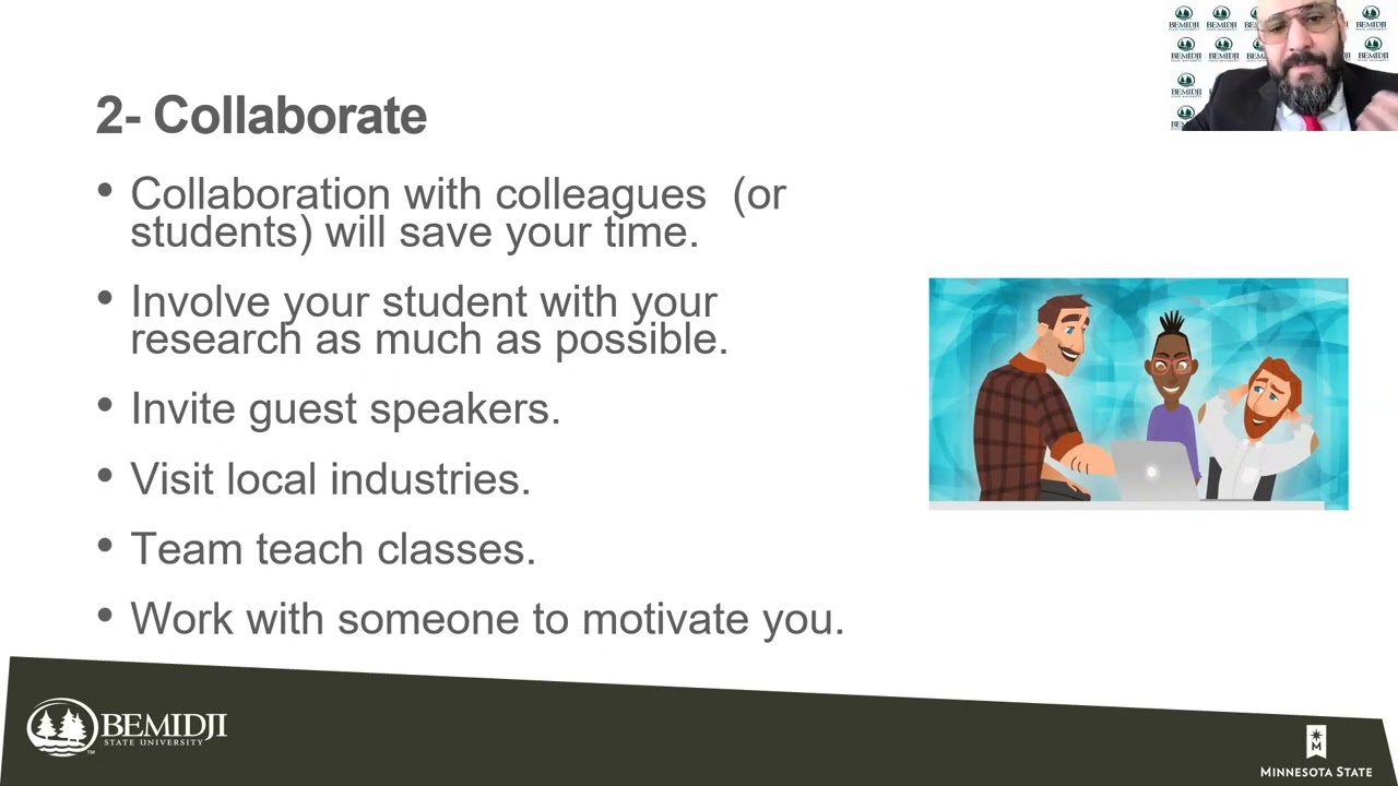 How to balance research and other activities?