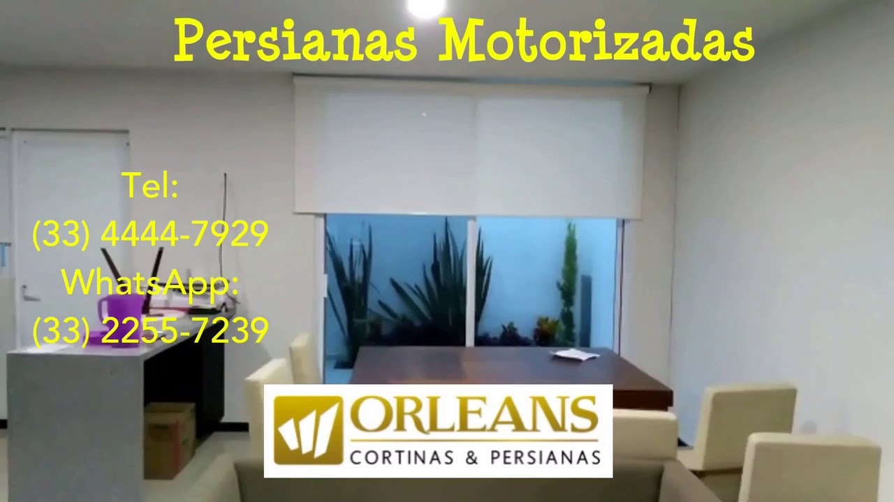 Persianas Enrollables Motorizadas