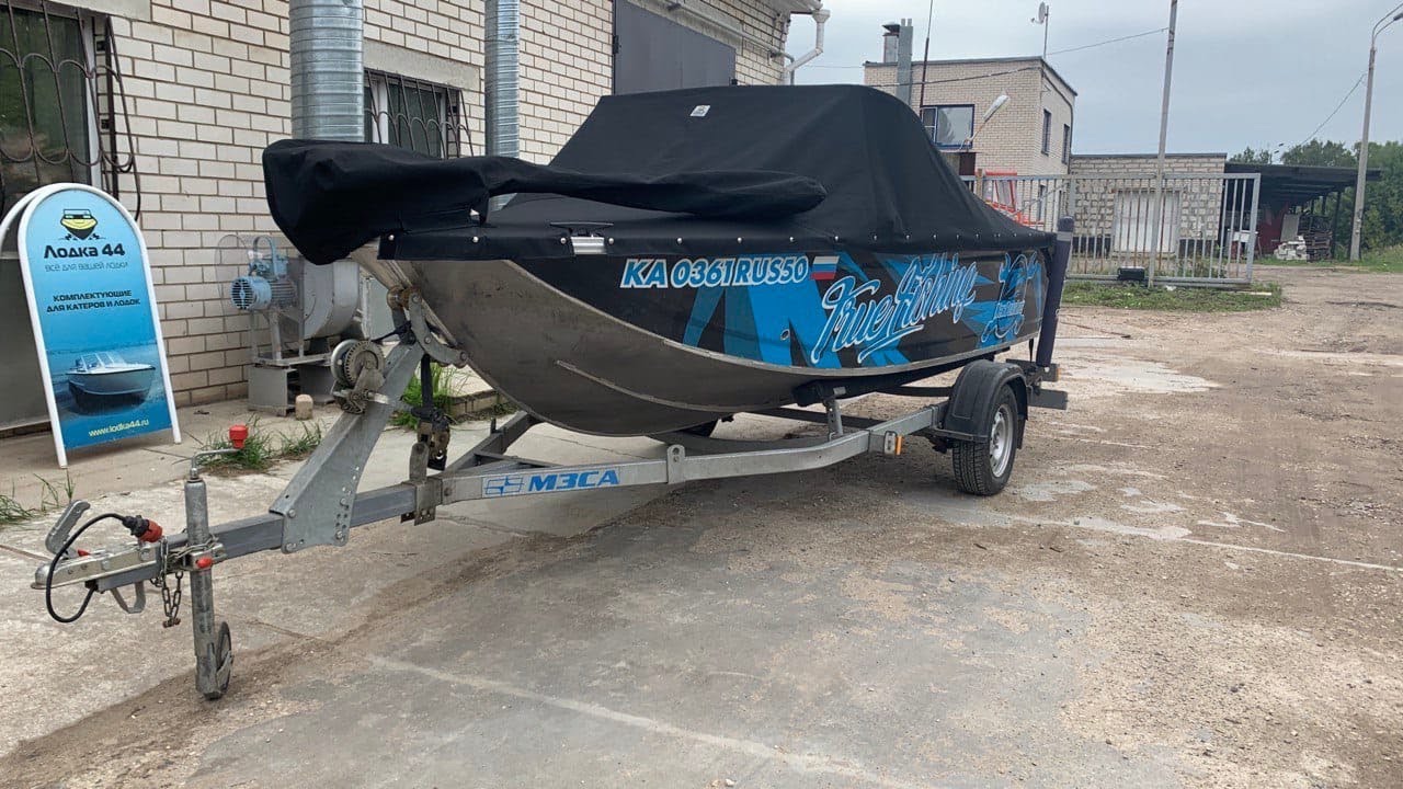 Волжанка 46. Из FISH в FISHPRO! boat tuning